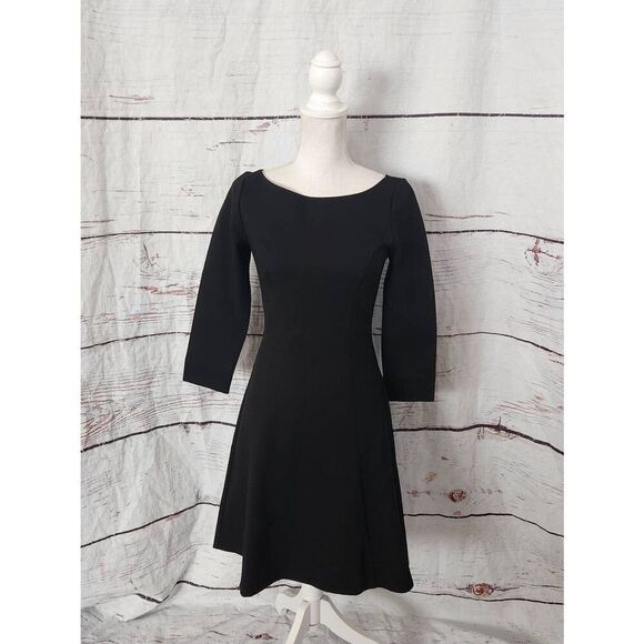 J. Crew Fit and Flare Sheath Ponte Dress Size 2 NWT - Picture 3 of 8